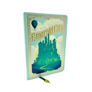 Wicked Emerald City Journal with Ribbon Charm